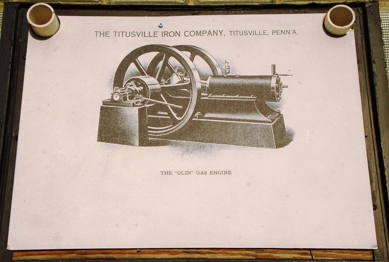 Titusville Iron Works Company Marker image. Click for full size.