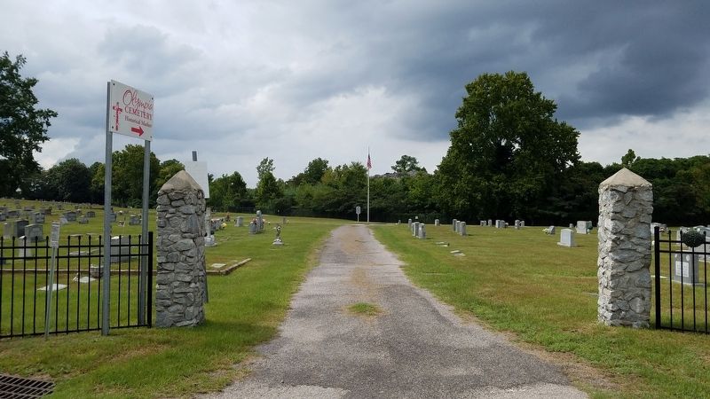 Olympia Cemetery image. Click for full size.