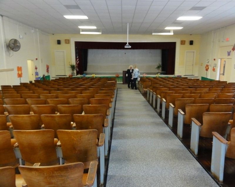 Blythewood School Auditorium interior. Click for full size. Blythewood School Auditorium interior image. Click for full size.
