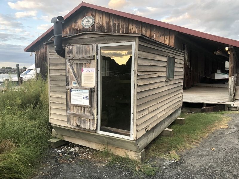 Fishing Shanty/Ark Marker. Click for full size. Fishing Shanty/Ark Marker image. Click for full size.