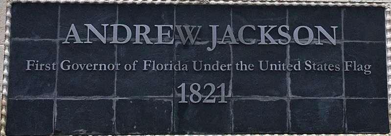 Andrew Jackson Marker. Click for full size. Andrew Jackson Marker image. Click for full size.