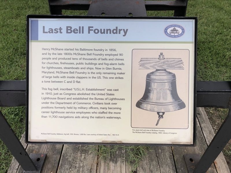Last Bell Foundry Marker image. Click for full size.
