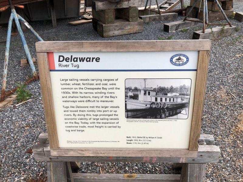 <i>Delaware</i> Marker image. Click for full size.
