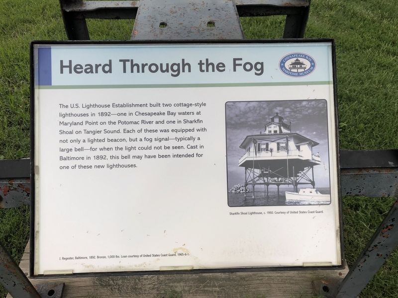 Heard Through the Fog Marker image. Click for full size.