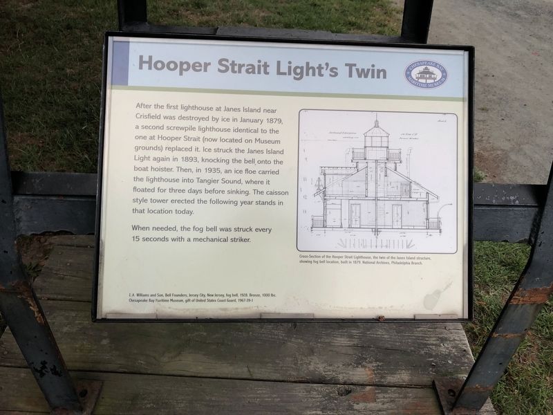 Hooper Straight Light's Twin Marker. Click for full size. Hooper Straight Light's Twin Marker image. Click for full size.