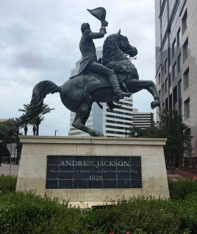 Andrew Jackson Marker. Click for full size. Andrew Jackson Marker image. Click for full size.