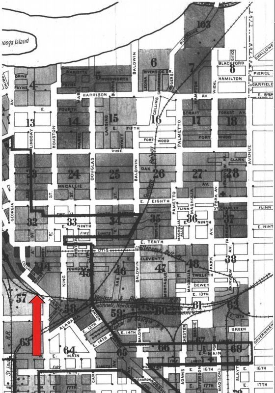 Sanborn Fire Insurance map. Click for full size. Sanborn Fire Insurance map image. Click for full size.
