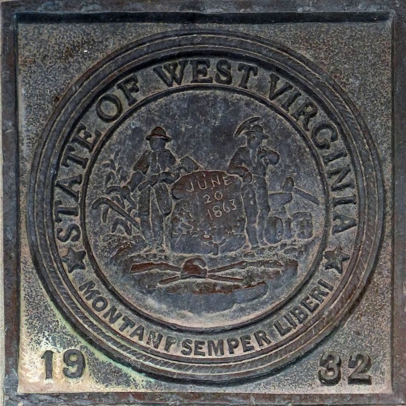 West Virginia State Seal<br>1932 image. Click for full size.