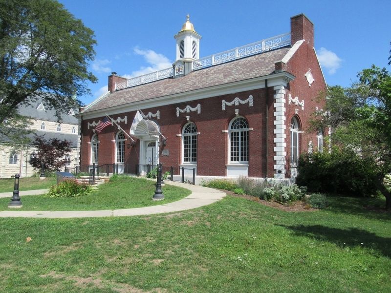 The Mason Public Library. Click for full size. The Mason Public Library image. Click for full size.