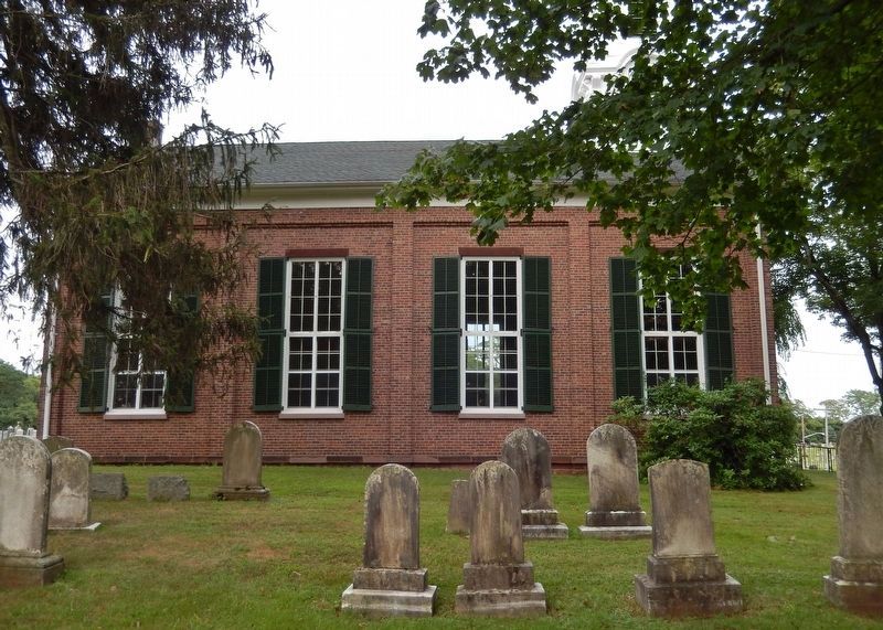 Reformed Protestant Dutch Church (Brick Church)<br>(<i>west side view</i>) image. Click for full size.