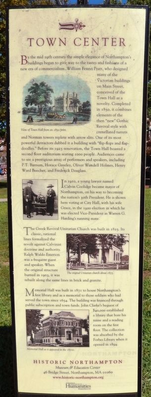 Town Center Marker image. Click for full size.