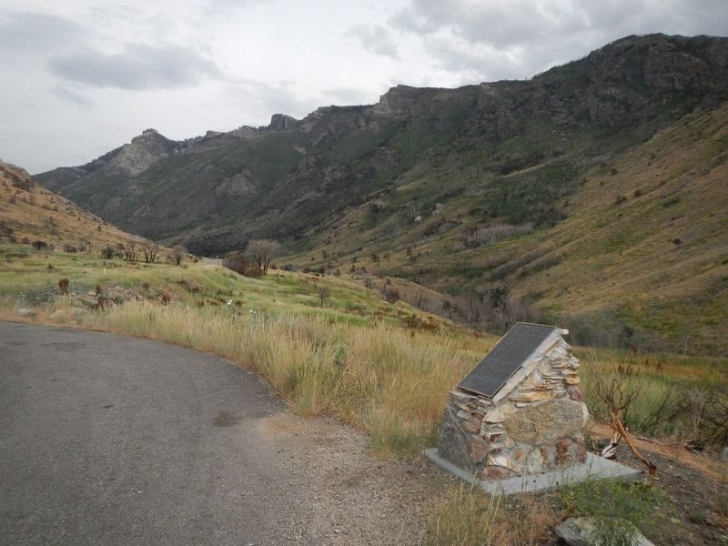 Naming of the Ruby Mountains Marker image. Click for full size.