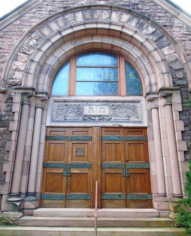 First Presbyterian Church Side Entrance. Click for full size. First Presbyterian Church Side Entrance image. Click for full size.