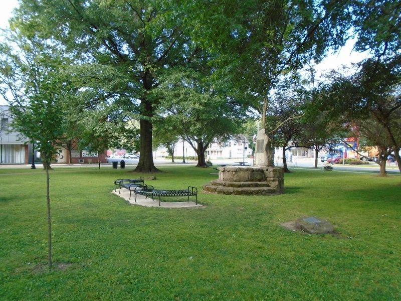 Colonel Drake Park Monument. Click for full size. Colonel Drake Park Monument image. Click for full size.