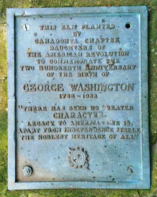 Birth of George Washington Bicentennial Marker image. Click for full size.