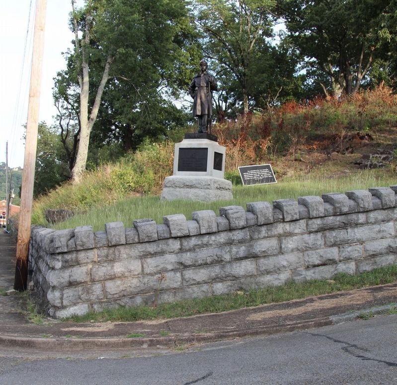 The Monuments in the Western Section of Orchard Knob Marker image. Click for full size.