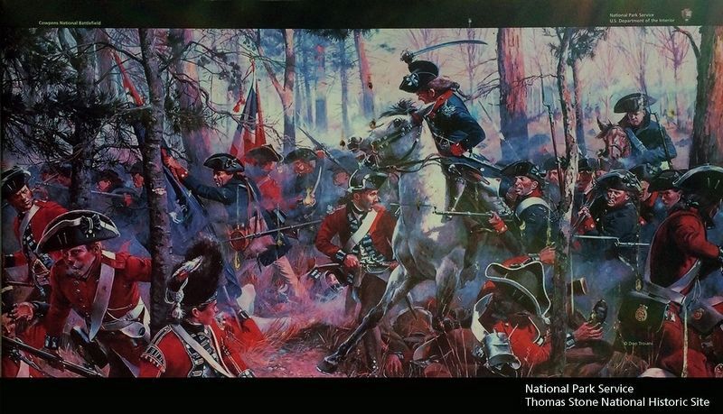 The Battle of Cowpens: Prelude to Victory (Primary image in marker.) image. Click for full size.
