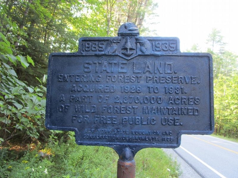 State Land Marker. Click for full size. State Land Marker image. Click for full size.