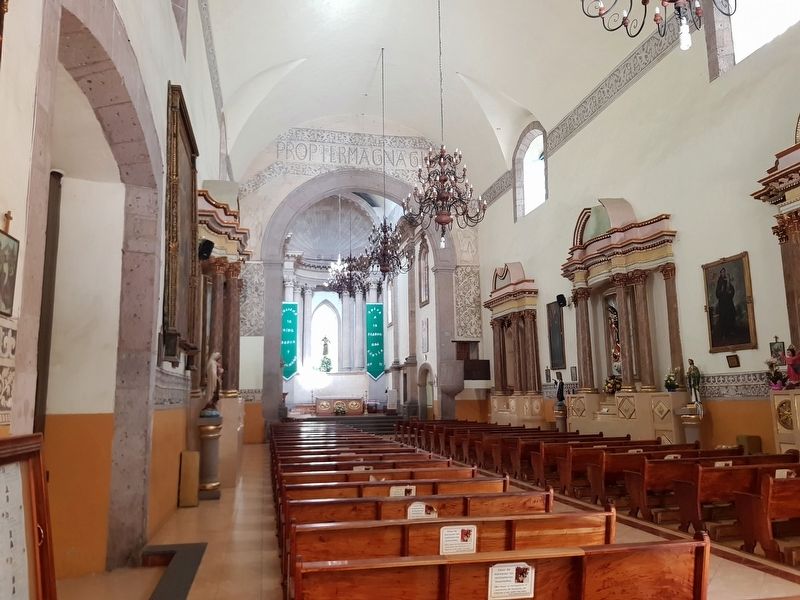 An interior view of the Church of San Francisco de Tepeji del Río image. Click for full size.