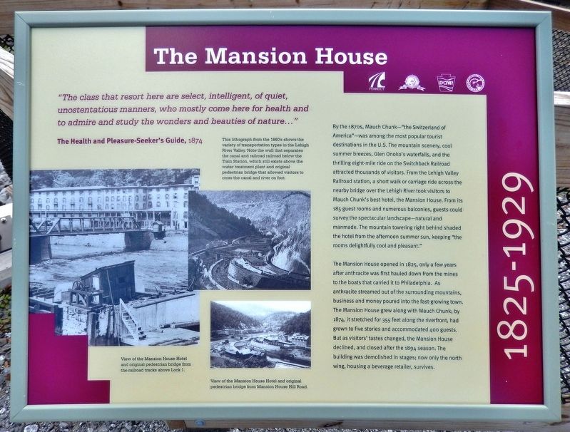 The Mansion House Marker. Click for full size. The Mansion House Marker image. Click for full size.