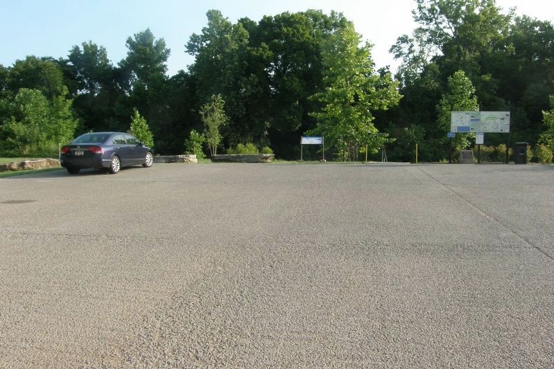 Harpeth River Restoration and Fish Passage Marker site image. Click for full size.