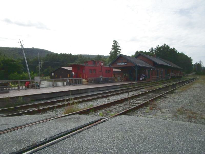 North Creek Depot image. Click for full size.
