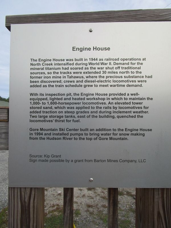 Engine House Marker image. Click for full size.