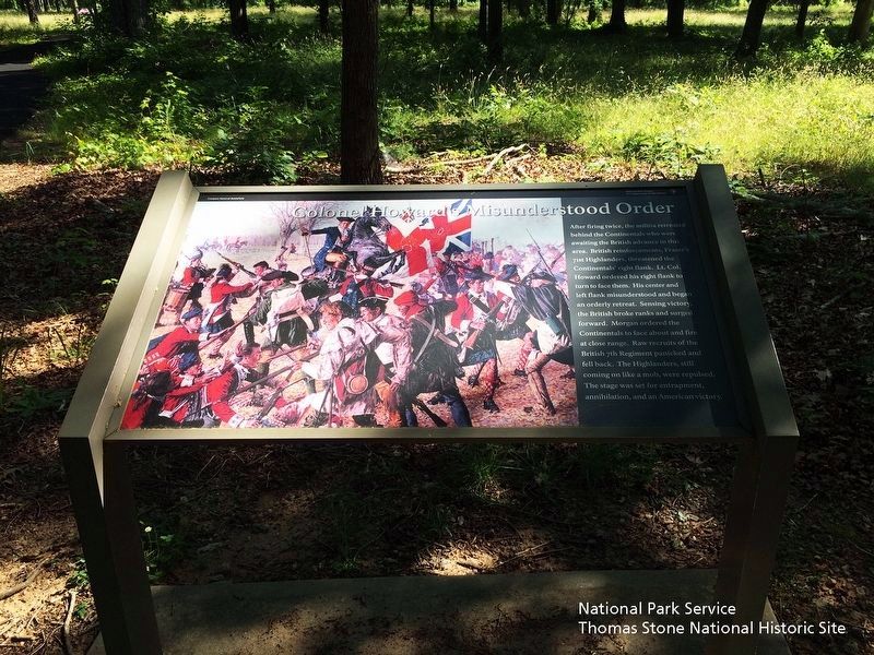 Colonel Howard's Misunderstood Order Marker image. Click for full size.