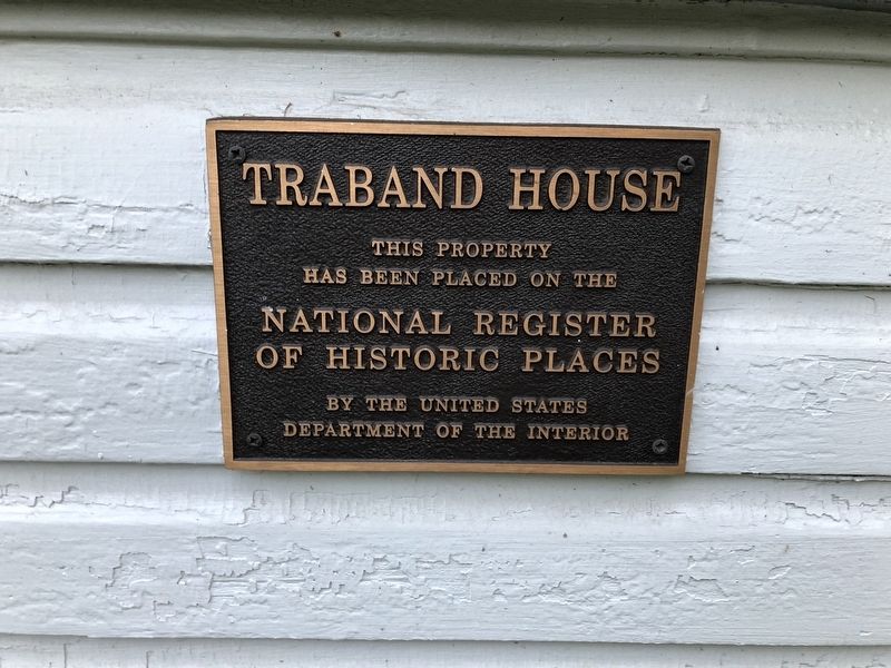 Traband House Marker image. Click for full size.