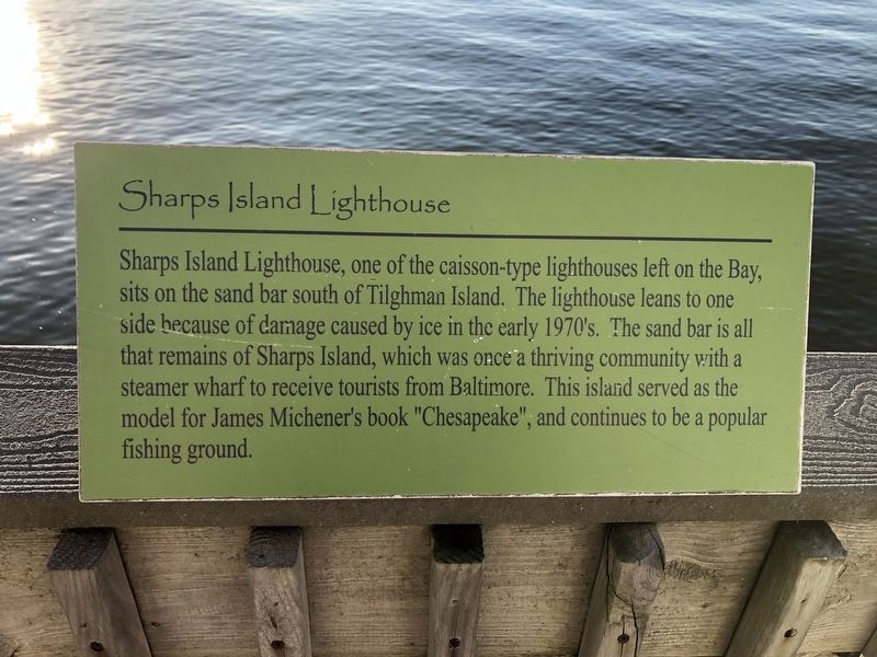 Sharps Island Lighthouse Marker image. Click for full size.