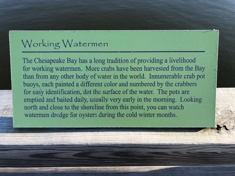 Working Watermen Marker image. Click for full size.
