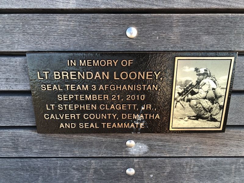 Lt Brendan Looney Marker. Click for full size. Lt Brendan Looney Marker image. Click for full size.