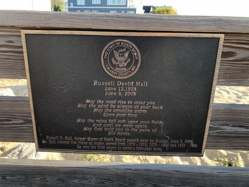 Russell David Hall Marker. Click for full size. Russell David Hall Marker image. Click for full size.