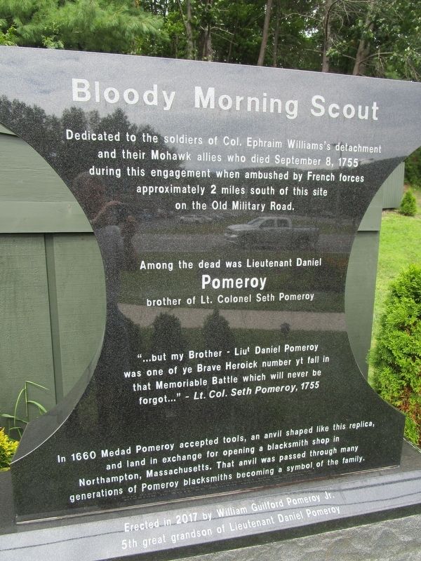 Bloody Morning Scout Memorial. Click for full size. Bloody Morning Scout Memorial image. Click for full size.