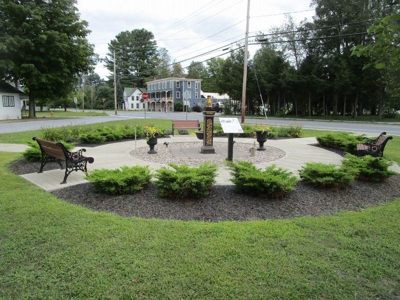 Warrensburgh Bicentennial Garden Marker image. Click for full size.