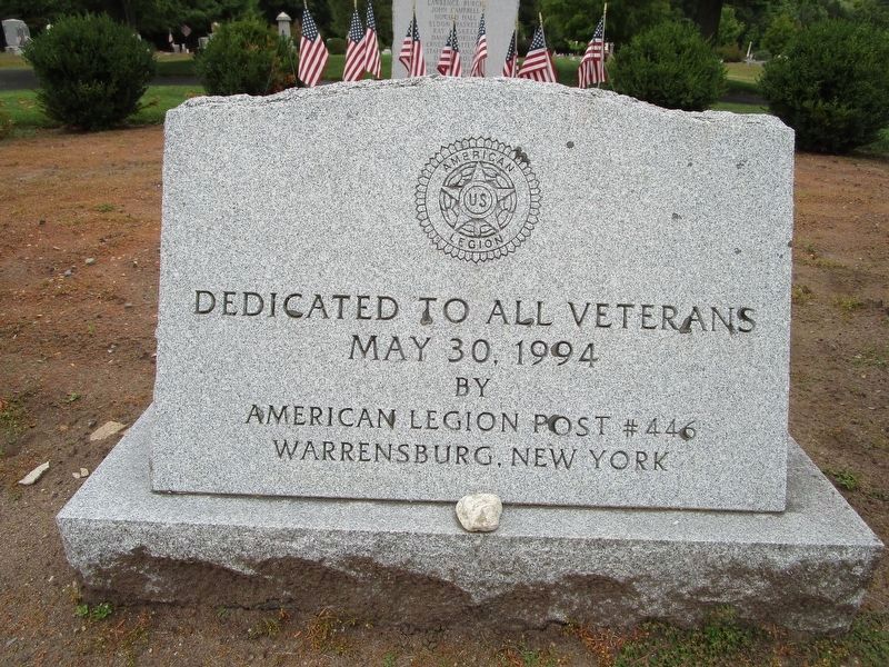 Warrensburg All Veterans Memorial image. Click for full size.