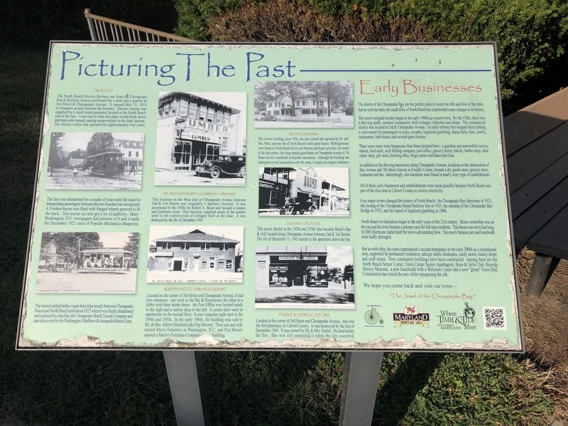 Early Businesses Marker image. Click for full size.