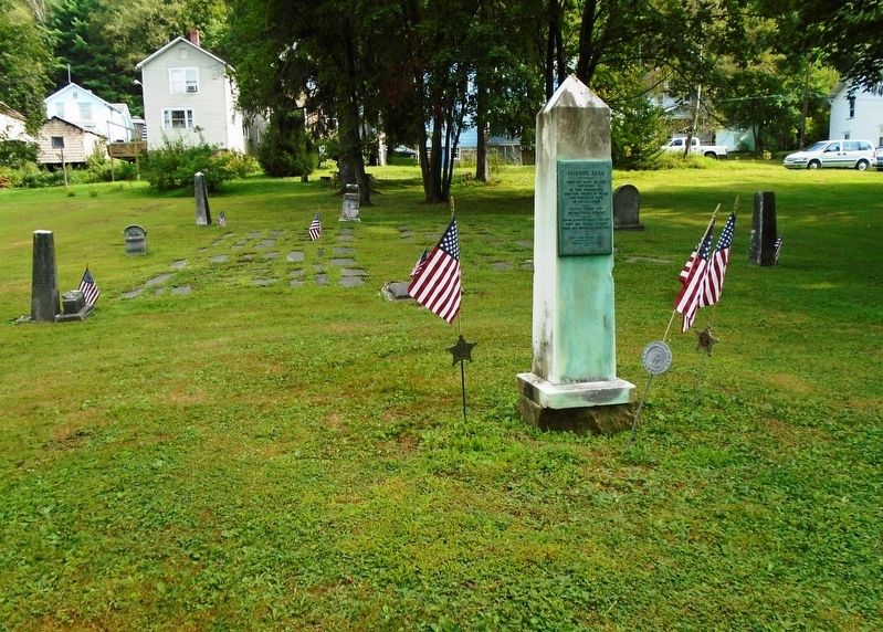 Pioneer Park [Cemetery] and Marker image. Click for full size.