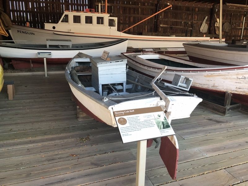 Benning Crab Skiff Marker. Click for full size. Benning Crab Skiff Marker image. Click for full size.