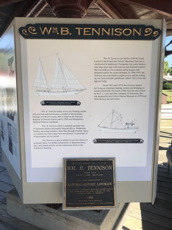 Wm. B. Tennison Marker image. Click for full size.