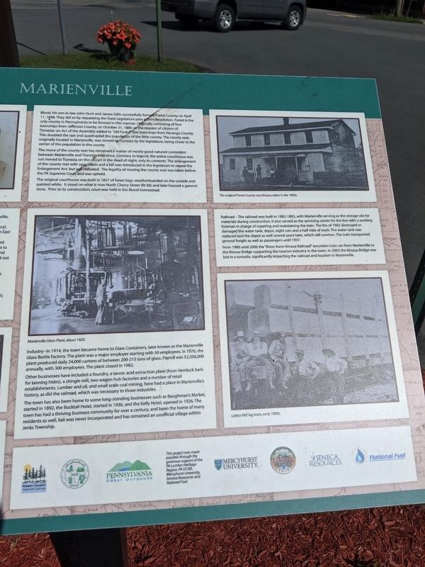 Marienville Marker image. Click for full size.