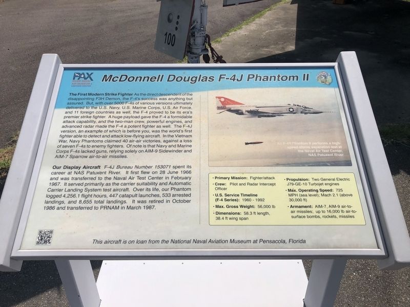 McDonnell Douglas F-4J Phantom II Marker image. Click for full size.