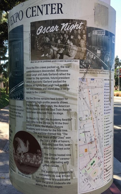 Shrine Auditorium Marker image. Click for full size.