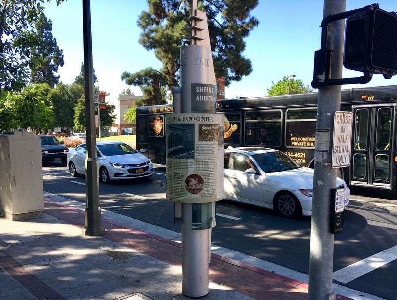 Shrine Auditorium Marker image. Click for full size.