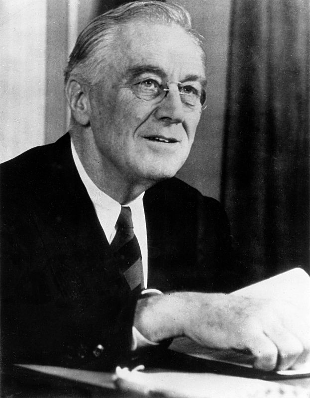 Franklin D. Roosevelt image. Click for full size.