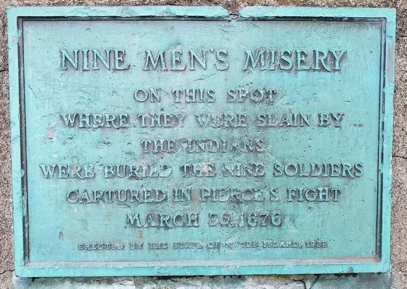 Nine Men�s Misery Marker image. Click for full size.
