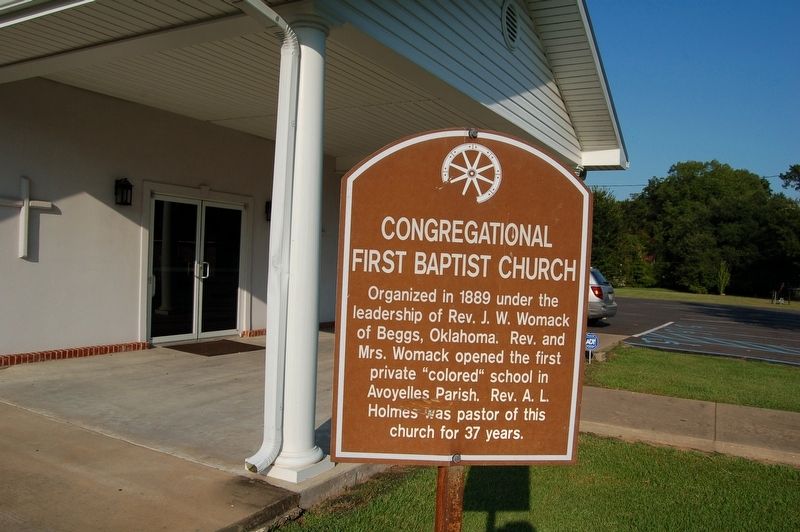 Congregational First Baptist Church Marker. Click for full size. Congregational First Baptist Church Marker image. Click for full size.