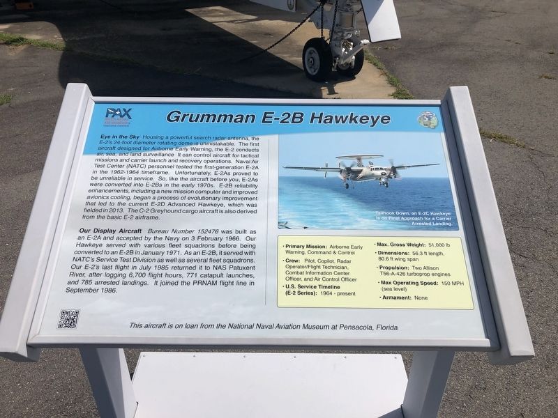 Grumman E-2B Hawkeye Marker image. Click for full size.