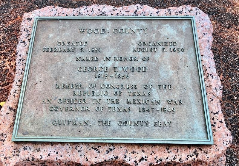 Wood County monument. image. Click for full size.