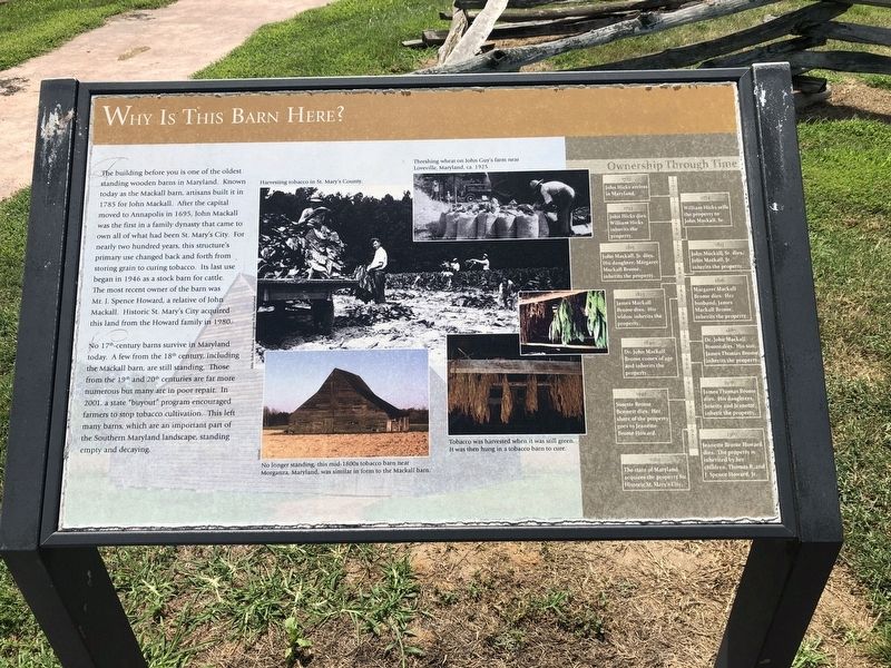 Why Is This Barn Here? Marker image. Click for full size.
